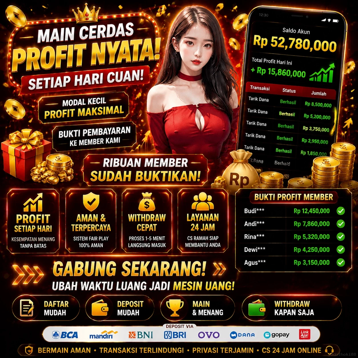 Ikon aplikasi judolhoki88 resmi